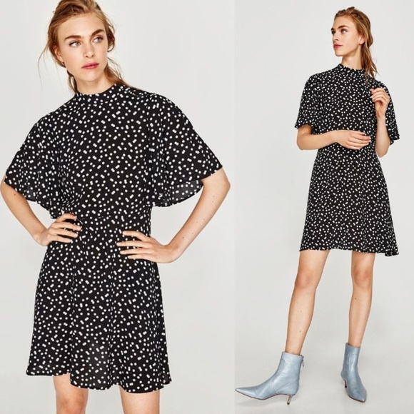 Zara Dresses & Skirts - Zara Polka Dot Dress
